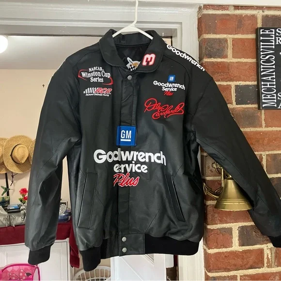 Chase Authentics Jackets Coats Dale Earnhardt Leather Jacket